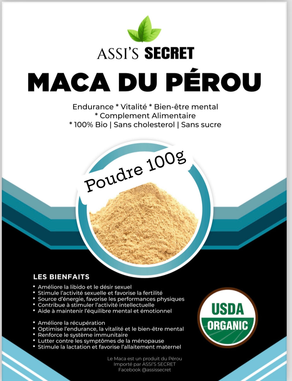 BKO ** Maca du Pérou 100g