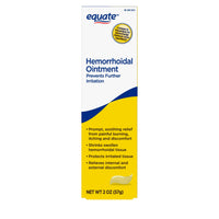 Equate Hemorrhoidal Ointment, Relief from Burning, Itching and Discomfort of Hemorrhoids, 57g