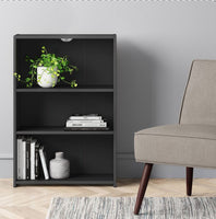 
              3 Shelf Bookcase Black - Room Essentials MM
            