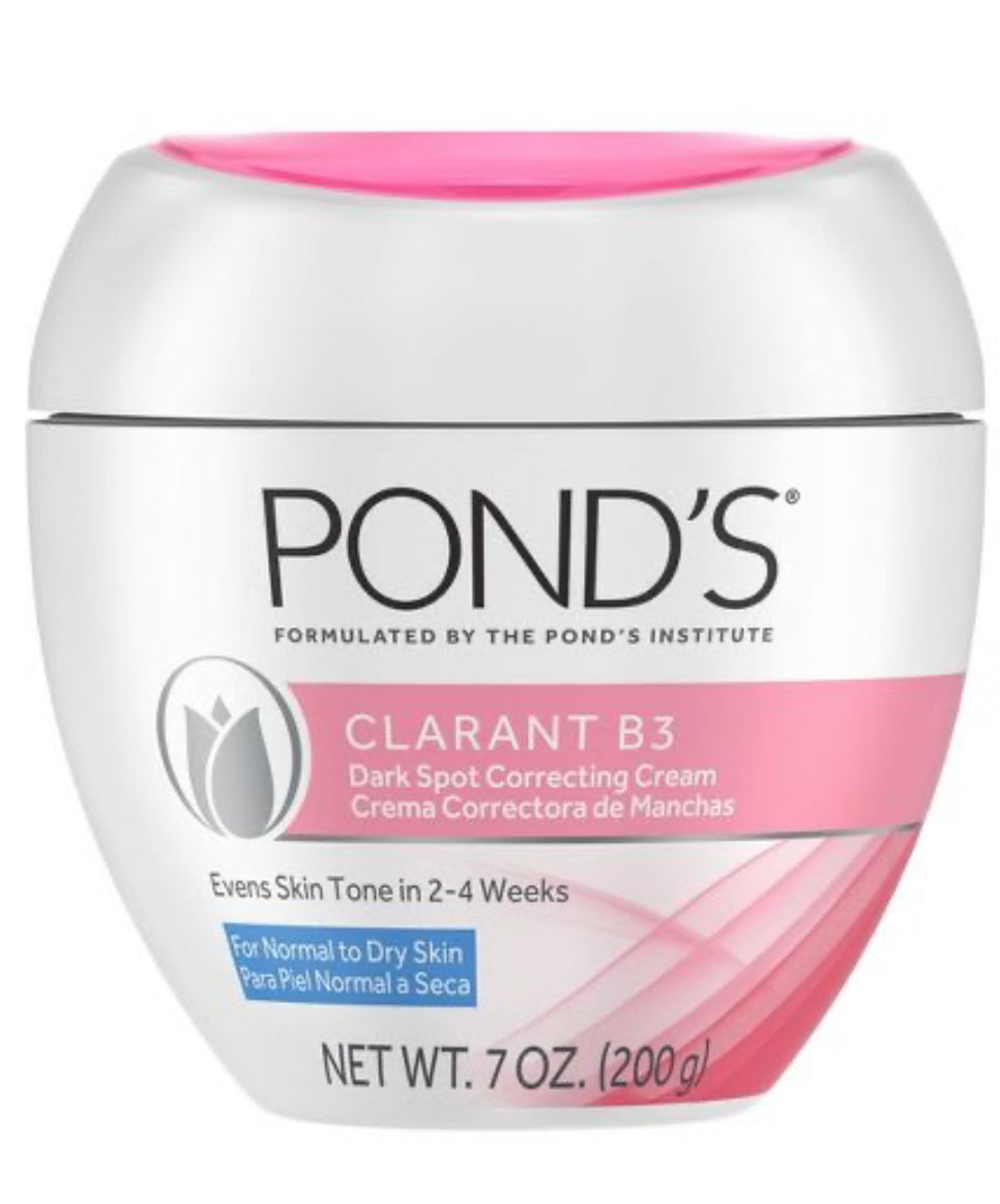 POND'S Correcting Cream Clarant B3 Dark Spot Normal to Dry Skin - 7oz (200g)