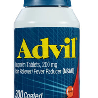 Advil Pain and Headache Reliever Ibuprofène 200 mg Comprimés enrobés - 360 Tablets/ DLC: Juillet26