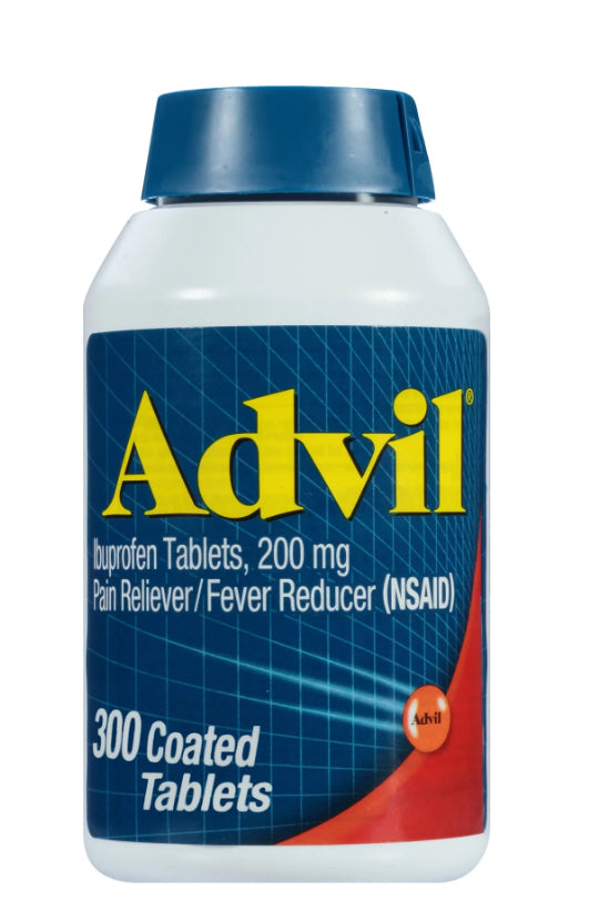 Advil Pain and Headache Reliever Ibuprofène 200 mg Comprimés enrobés - 360 Tablets/ DLC: Juillet26