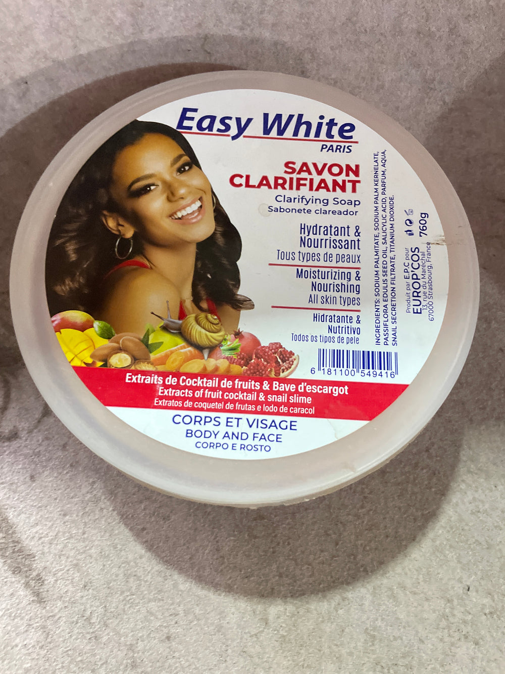 Easy White Paris Savon Clarifiant