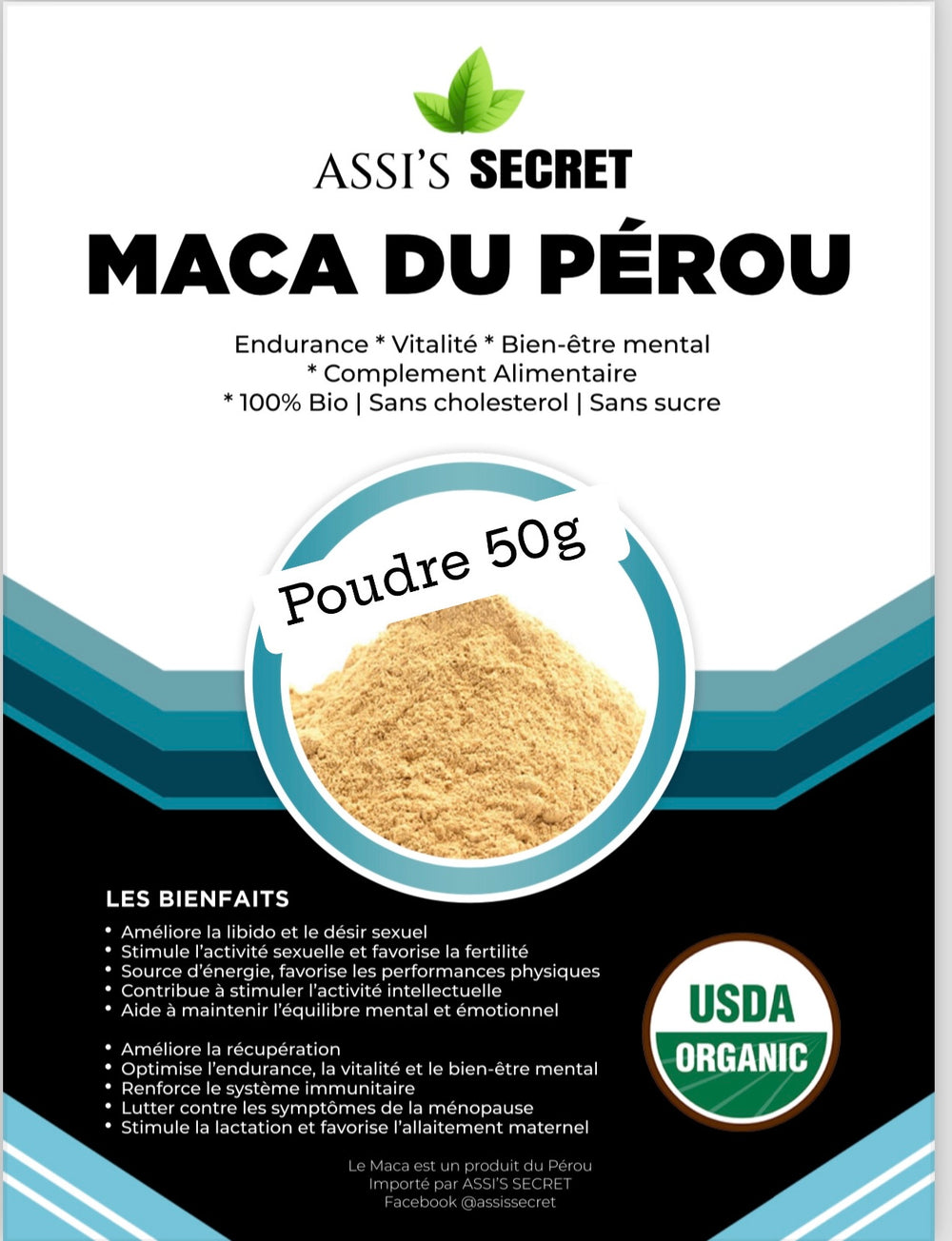 BKO ** Maca du Pérou 100g