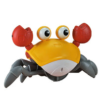 Cute Crab jouets avec lumière et son