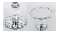 
              Copie de Round and Rotating Glass Serving Plate, Turntable, Fruit Plate, Cake Plate GF
            