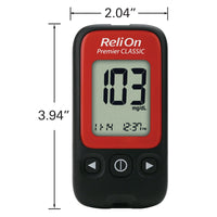 
              ReliOn Premier CLASSIC Blood Glucose Monitoring System - Ensemble
            