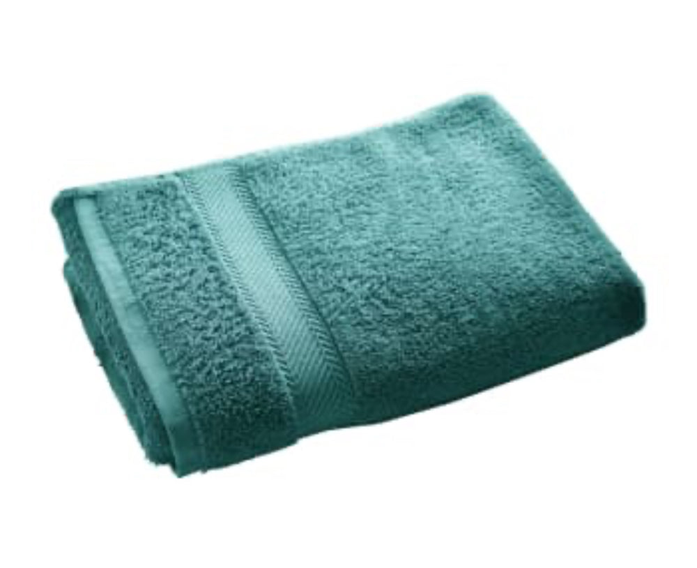 Serviette de bain purement indulgente 30 pouces X58 » pierre de silex bleu Oeko-