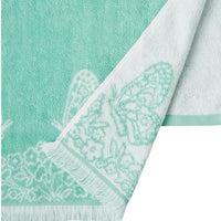 The Pioneer Woman Butterfly Garden 2-Pack Cotton Bath Towel Set, Classic Mint