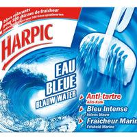 Harpic - Bloc WC eau bleue La boîte de 2