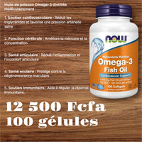 NOW Foods Omega-3-100 Softgels