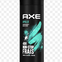 Axe Apollo Déodorant Bodyspray 200 ml
SENS-TOI FRAIS PENDANT 48H.