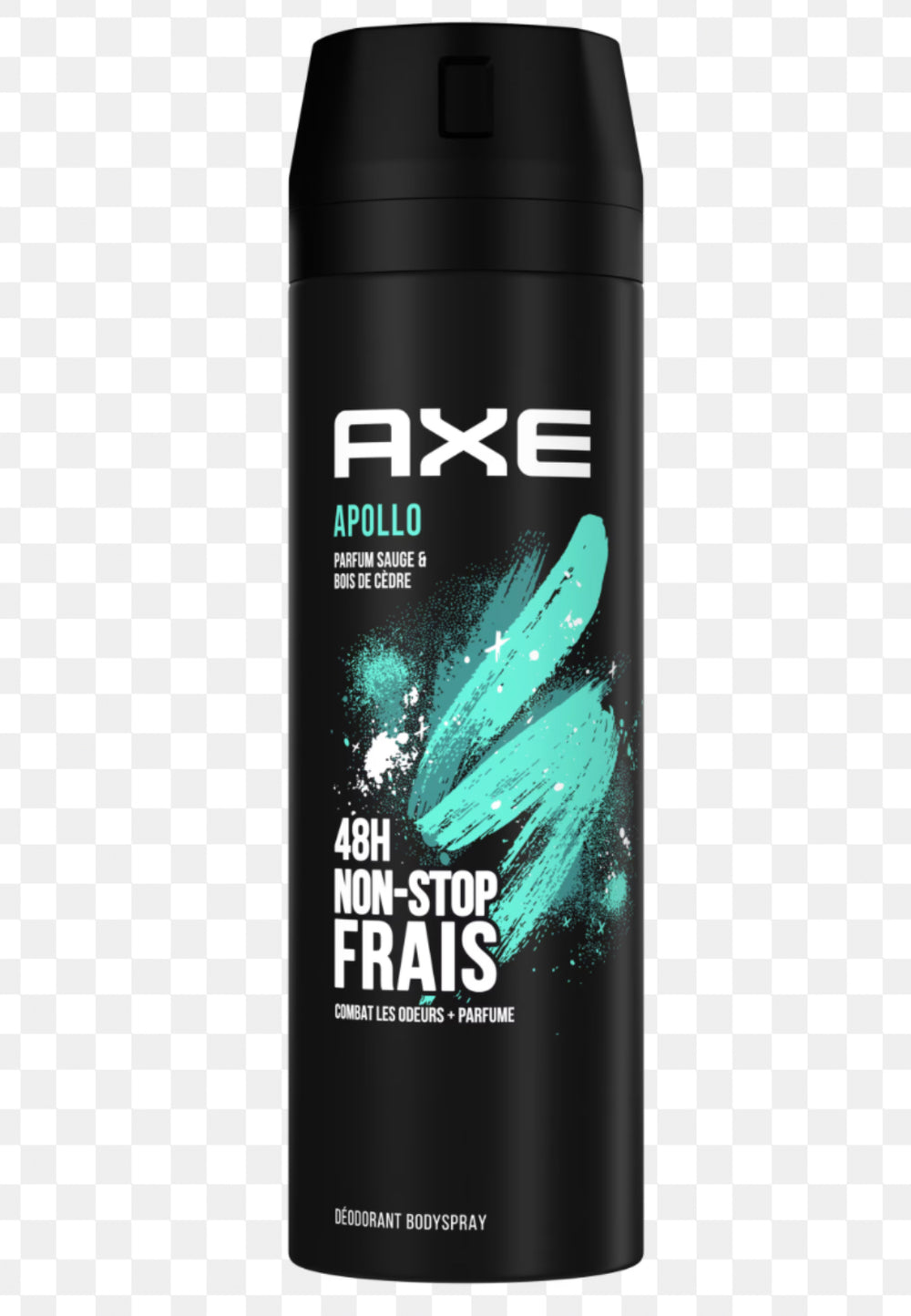 Axe Apollo Déodorant Bodyspray 200 ml
SENS-TOI FRAIS PENDANT 48H.