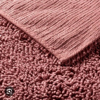 24"x40" Mélange Looped Bath Rug Rose - Casaluna