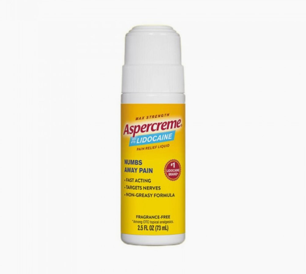 ASPERCREME LIDOCAINE MAX STRENGTH NUMBS AWAY PAIN