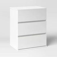 3 Drawer Modular Dresser Chest White - Room Essentials