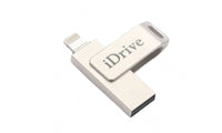 
              Support de stockage numérique pour iPhone iDrive Metallic 32Go
            