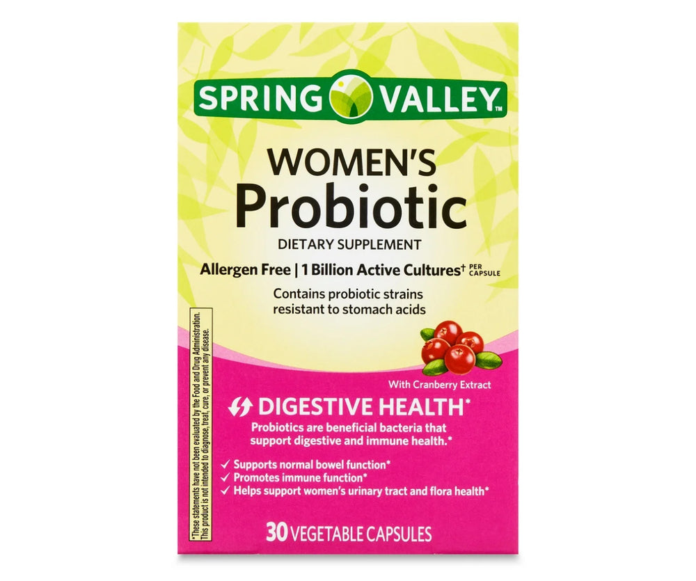 Spring Valley Women's Probiotic Dietary Supplement, 30 Count