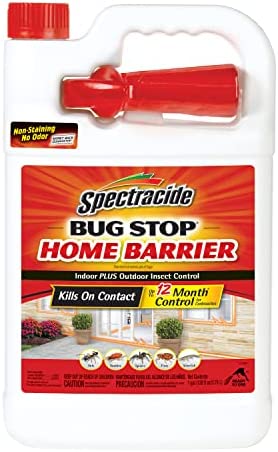 Spectracide Bug Stop Home Barrier, Ready-To-Use, 1-Gallon, Indoor Plus Outdoor Insect Control