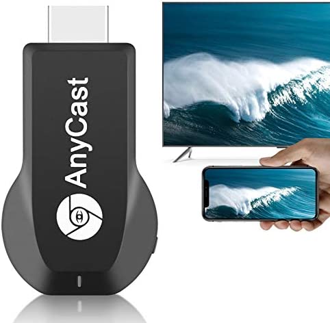 Tsemy Anycast HDMI Wireless Display Adapter WiFi 1080P Mobile Screen Mirroring Receiver Dongle to TV/Projector Receiver Support Android Mac iOS ...