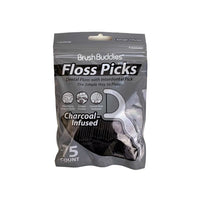 Charcoal Flossers (75ct)