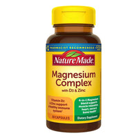 
              Nature Made Magnesium Complex Capsule - 60ct DLC: 05/2026
            