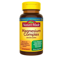 Nature Made Magnesium Complex Capsule - 60ct DLC: 05/2026