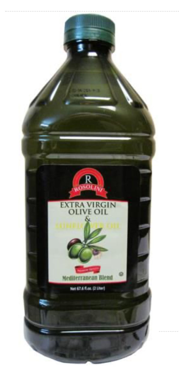 ROSOLINI EXT VIRGEN OLIVE OIL 6 fl. OZ (2 litres) DLC: 18 Nov25