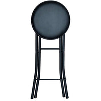 Peakform Vinyl Folding Stool Black