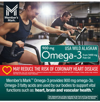 
              Member's Mark 900 mg. Triple Strength Omega-3 from Fish Oil (150 ct.)
            