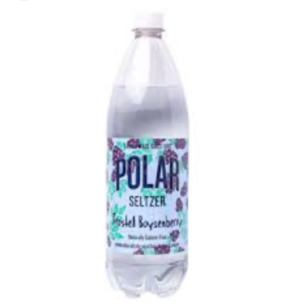 Polar Frosted Boysenberry Seltzer, 33.8 Oz DLC: Juillet24