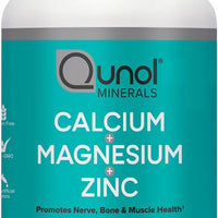 Qunol Calcium 3 in 1 Tablets with Calcium, Magnesium & Zinc for Immune Support, Bone, Nerve, and Muscle Health Supplement, 270 Count