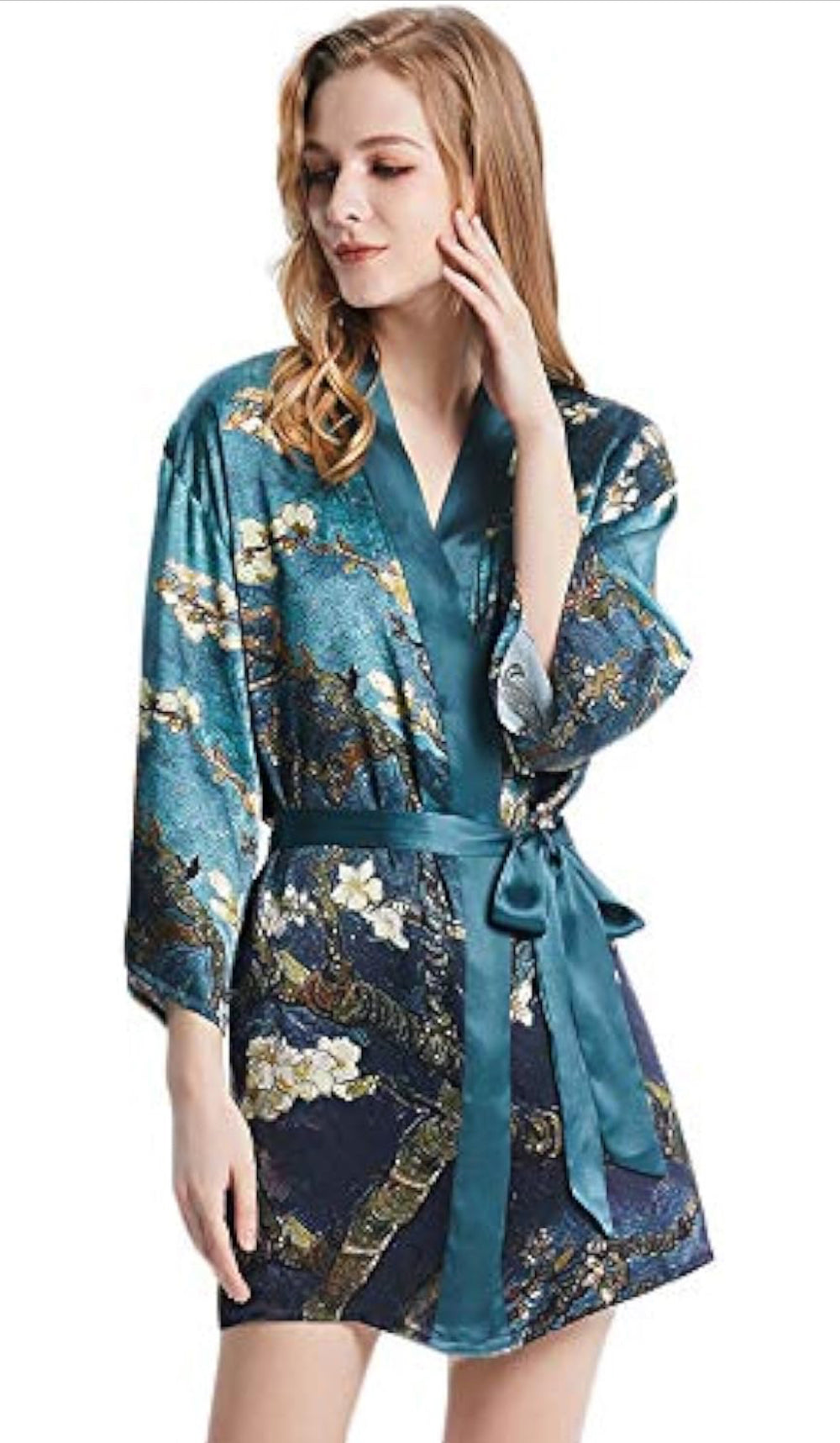 Grace Silk 100% Silk Mini Kimono