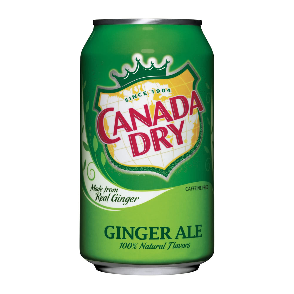 Canada Dry Ginger Ale Soda 12 fl. oz.(355mL) DLC: Janv25