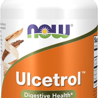 NOW Supplements Ulcetrol™, Digestive Health*, With PepZin GI® & Mastic Gum, Supports Gastric Health*, 60 Tablets