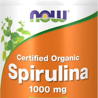 NOW Spirulina Double Strength, 1000 mg Organic - 240 Tablets