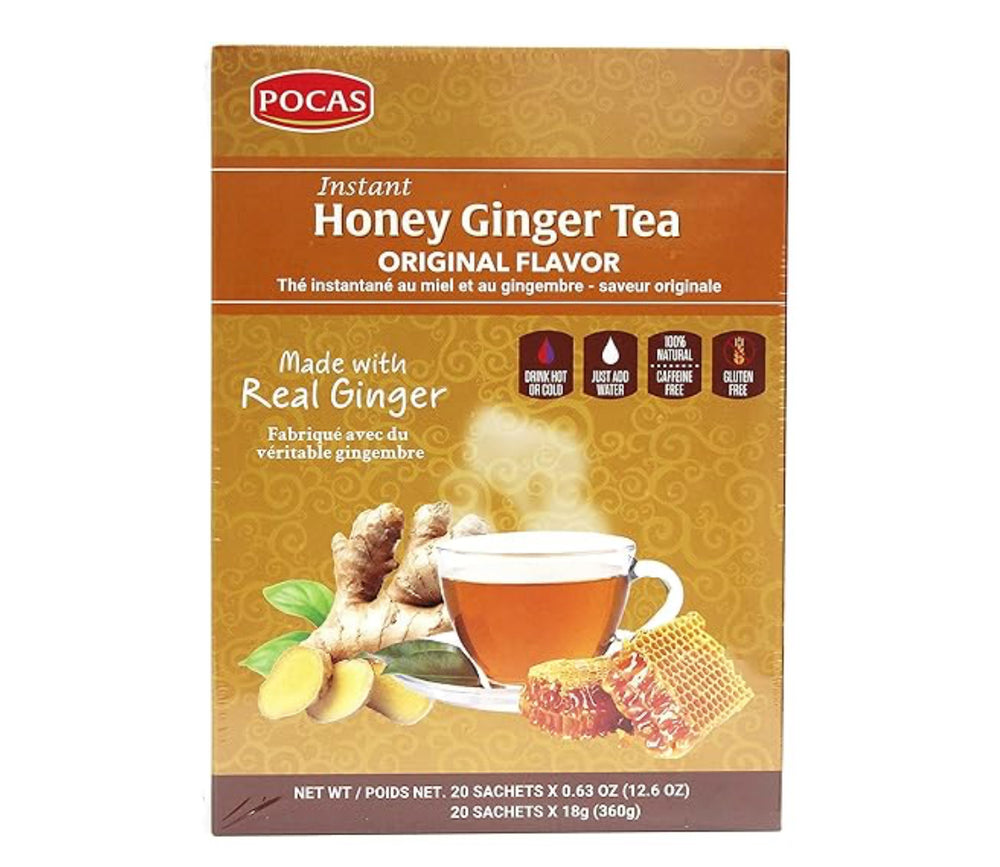 Promo * Pocas Honey Ginger Tea Original 24X20Pk DLC: Août26