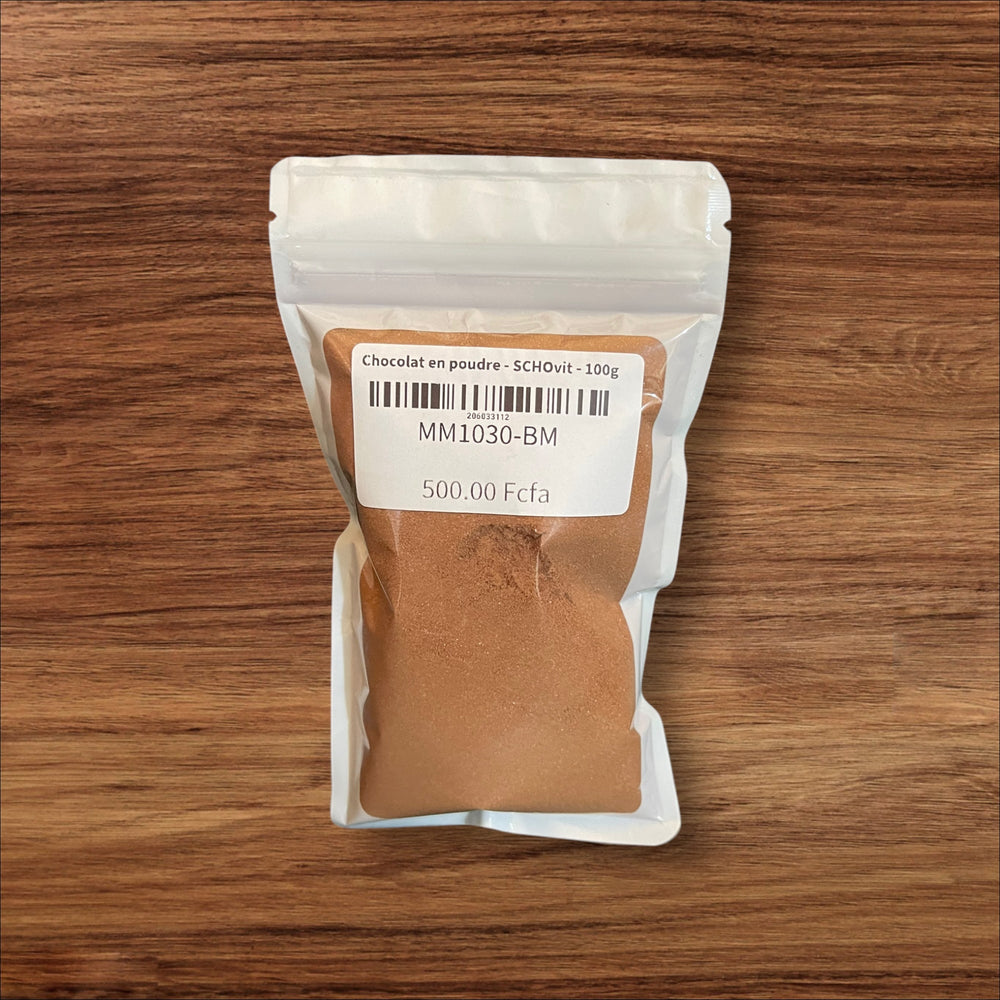 Chocolat en poudre - SCHOvit - 100g