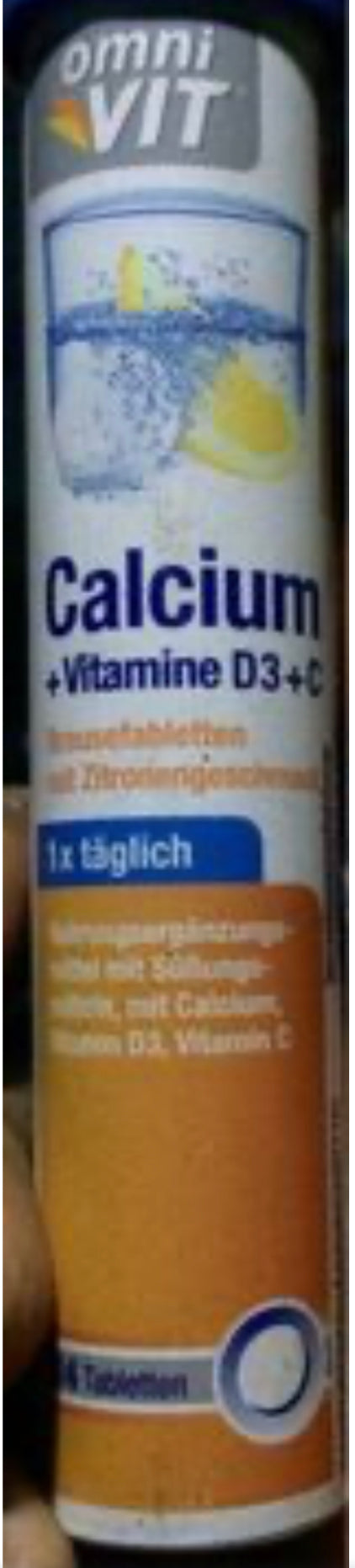 Calcium + Vitamine D3+C DLC: 10/2025