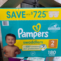 
              Pampers Swaddlers Softest Ever Diapers Sizes: 2 ( 60ct ) 5-8kg
            