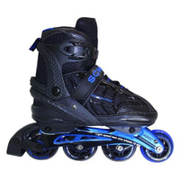 Schwinn Unisex Adult Adjustable Inline Skate - Black/Blue 6-7