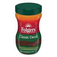 
              Folgers Classic Medium Roast Instant Coffee - Decaf - 8oz DLC: DEC24
            