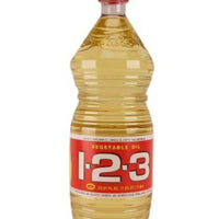 123 VEGETABLE OIL 33.8oz (1 L) DLC: 12 MAI25