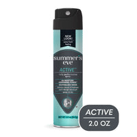 Summer's Eve Active Daily Performance Spray féminin, pH équilibré, 56.7g