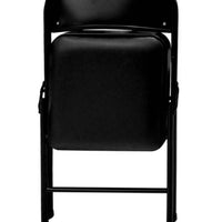 Peakform Vinyl Padded Chair Black