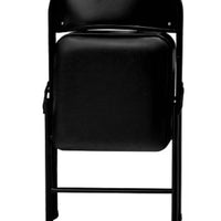 Peakform Vinyl Padded Chair Black