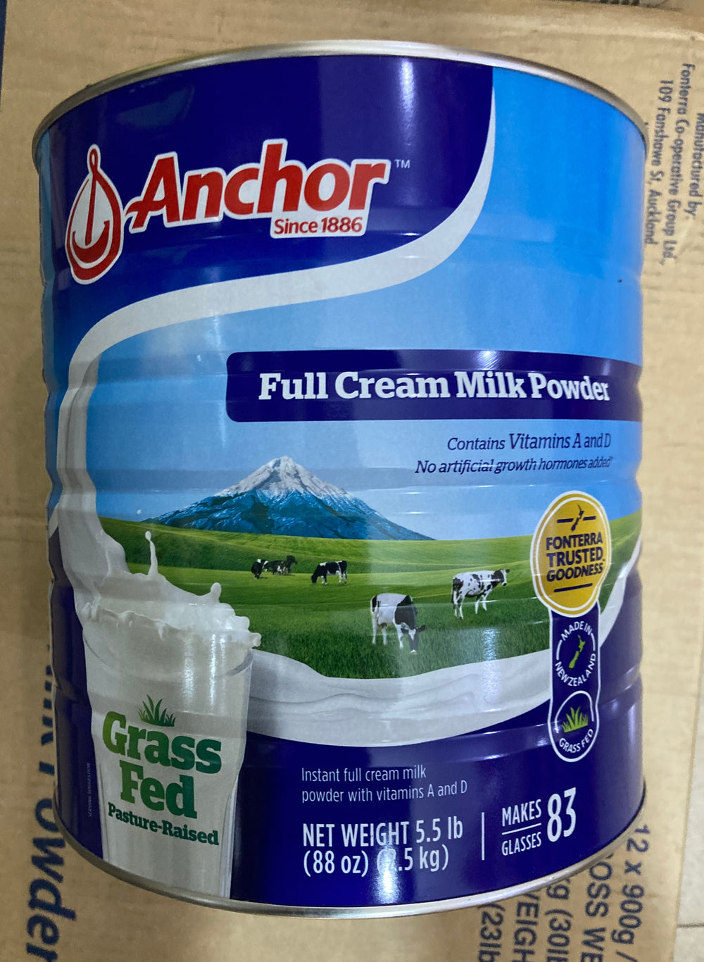 Anchor Instant Full Cream Milk Power  (2.5kg ) DLC: 05-Déc25