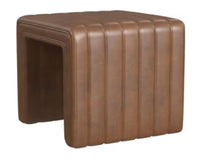 
              Modern Channel Ottoman Brown - HomePop
            