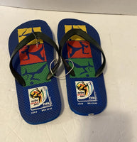 
              FIFA World Cup South Africa 2010 Mens Flip Flop Beach Sandals
            