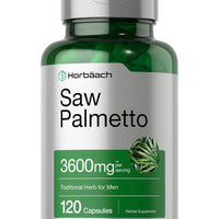 Horbäach Saw Palmetto Extract | 120 Capsules | Non-GMO and Gluten Free Formula | from Saw Palmetto Berries